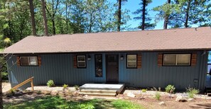 Front of cottage