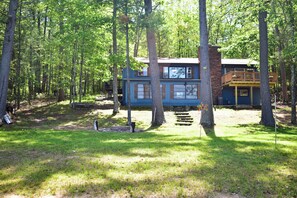 Back of cottage looking from the lake