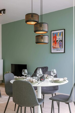 Charming dining table for cosy moments together