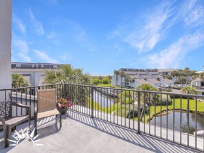Patio view off 3rd floor balcony
