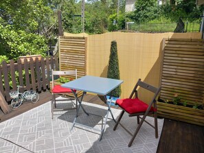 Terrace area, perfect little sun trap.
