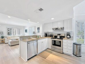 Kitchen at Tidewater 201H, Isle of Palms, SC | IOP Escapes