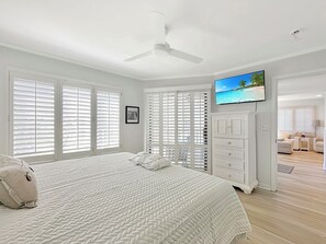 Master Bedroom at Tidewater 201H, Isle of Palms, SC | IOP Escapes