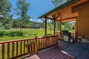 Patio with Mountain Views