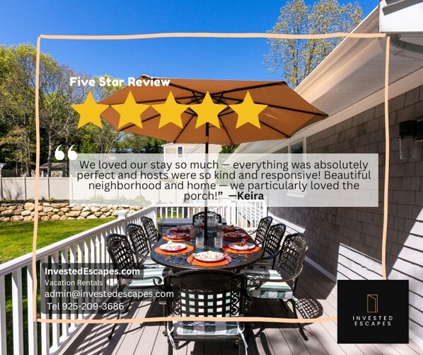 Outdoor dining