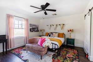 This bedroom is the epitome of where style meets comfort!