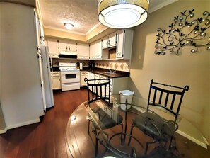 Kitchen with dining area