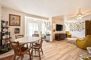 "Grandma" loves to show off her pets in Kitten corner! This is a pet friendly property - dogs only. 