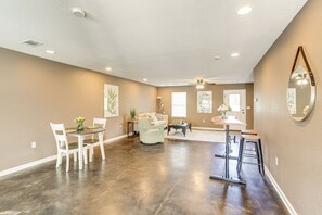 Dining Area | 2-Person High-Top Table | 2-Person Dining Table | 1st Floor