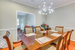 Dining Room | Free WiFi | 2-Story Home