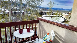 [2nd Floor Balcony] Great spot to sit and sip your morning cup of coffee!