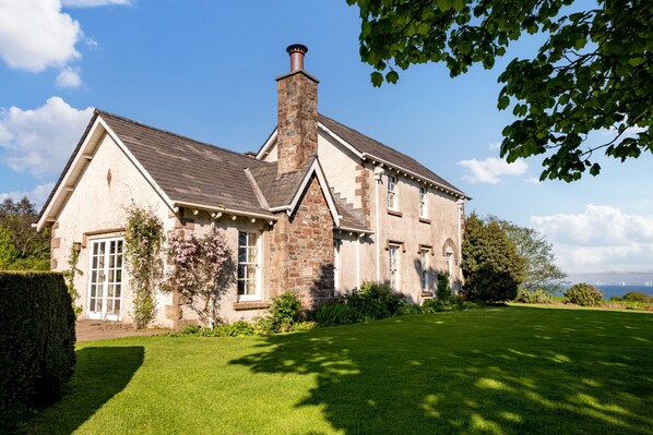 Auchengashell with sea views over the Lake District