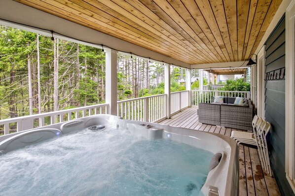 Bubbelpool utomhus