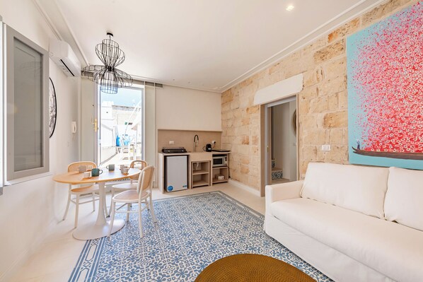 Living and dining room