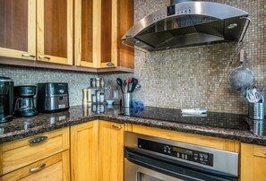 Kitchen is well equipped