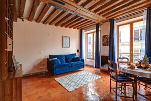 The living area