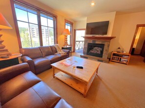 Living room reflections