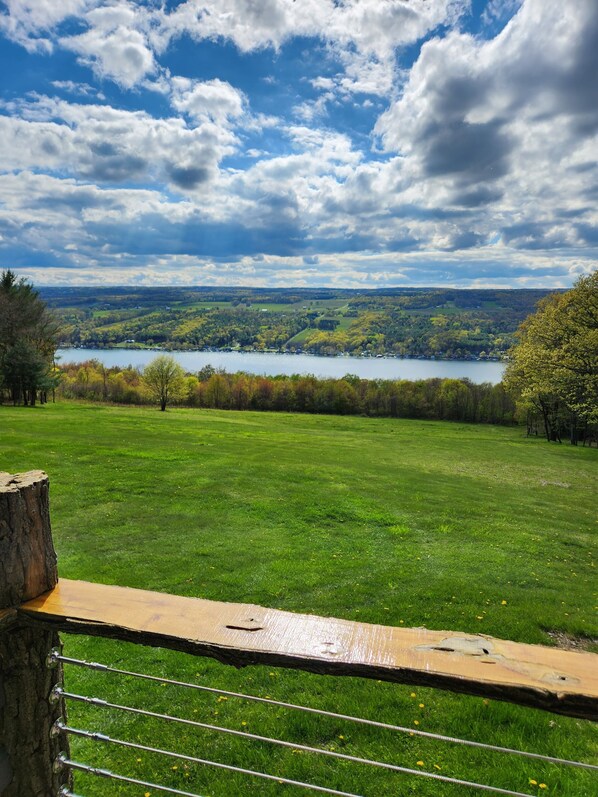 view from Deck.
