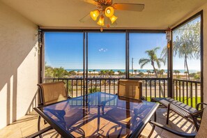 Lanai - View of Siesta Key Beach and The Gulf of Mexico