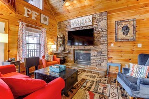 Living Room | Full Sleeper Sofa | Central Heating & A/C | Smart TV | Main Level