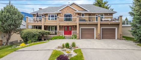 Exterior views of the Mountain Manor with surrounding mountain & Lake Windermere views.