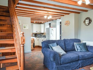 Living area | Old Farm House Cottage - Nanternis Farm, New Quay