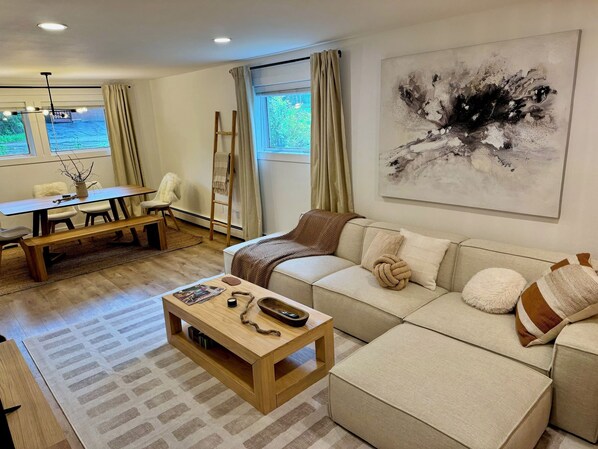 Relax in a peaceful Nordic setting.