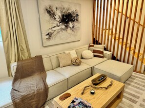 That couch is so comfy!