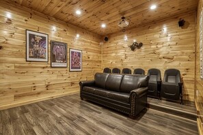 Theater room for all the movie watching fun!