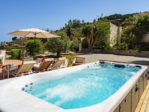 Bubbelpool utomhus