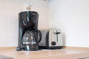 Kaffe och/eller kaffebryggare
