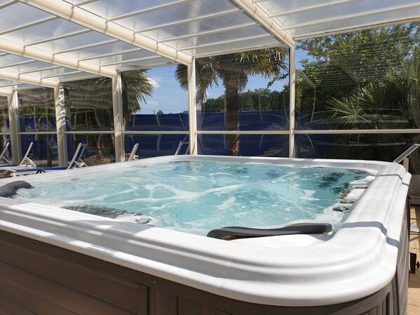 Bubbelpool inomhus