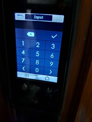 Door smart code for self check in