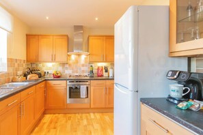 Fully supplied Kitchen with all you could wish for.