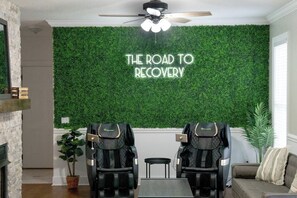 Two Full Body Massage Chairs To Relax & Recover