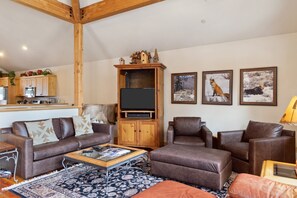 Living Room with Fireplace