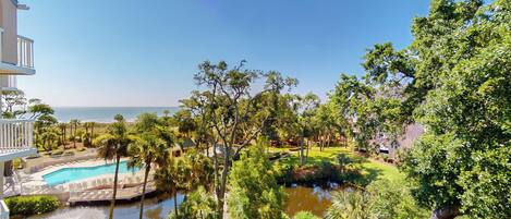 View from Private Balcony