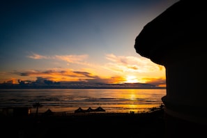 Vue depuis l’hébergement