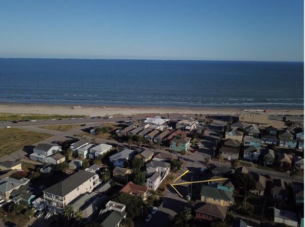 Drone View
ONLY BLOCKS AWAY FROM THE BEACH!  Quick, easy walk for most.