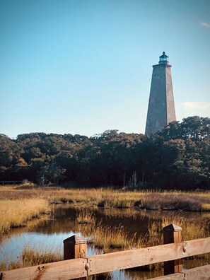 The marsh and Old Baldy at Sunset