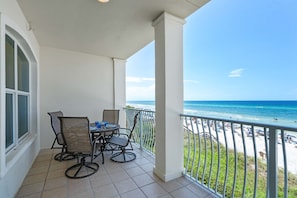 Dine Beachfront on Balcony