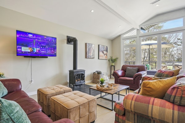 Spacious Living Room with comfortable seating.