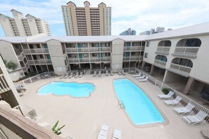 Pools from 2nd Floor