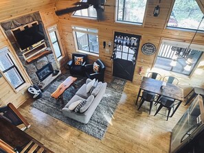Living and dining area