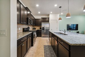 Indoors, Kitchen, Refrigerator, Home Decor, Sink