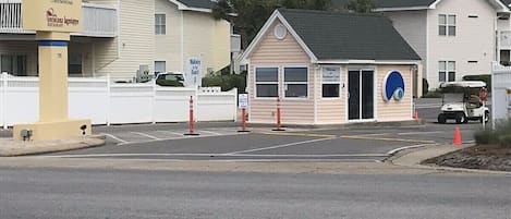 Entrance to Sandpiper Cove