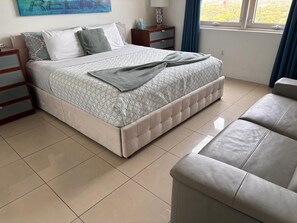 Comfortable king size bed