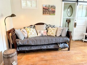 Day bed in living room