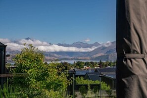 Blick von der Unterkunft