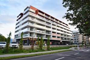 Overnatningsstedets facade